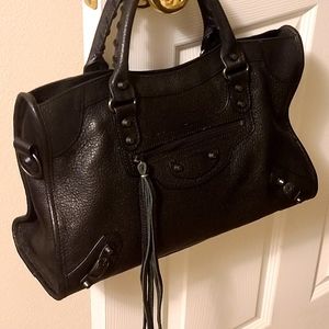 Genuine leather handbag